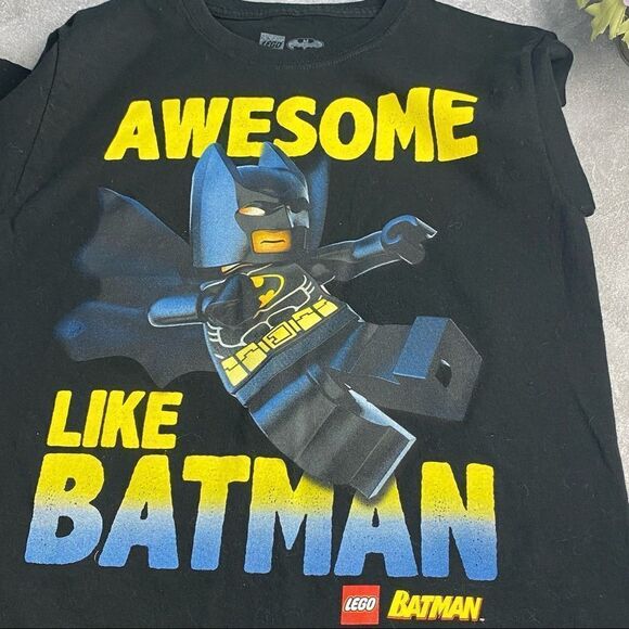 Boys LEGO Batman Graphic T-shirt Sz L 10-12 - Picture 5 of 5